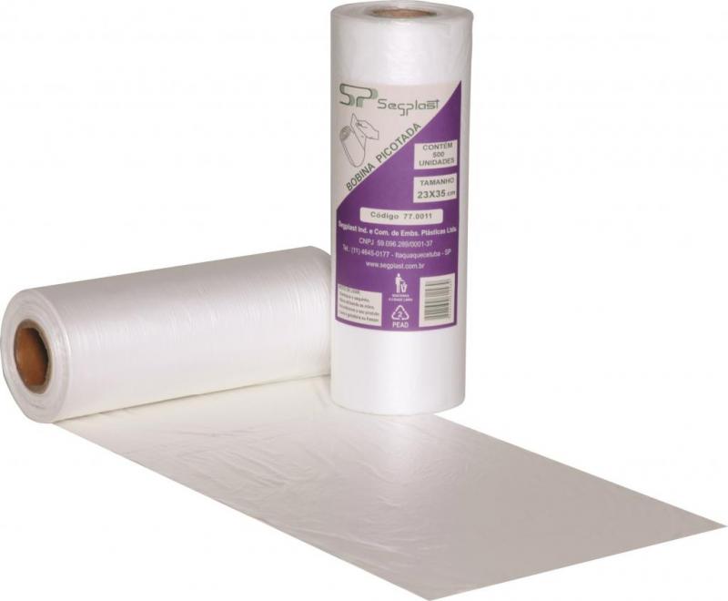 Bobina De Plástico Transparente