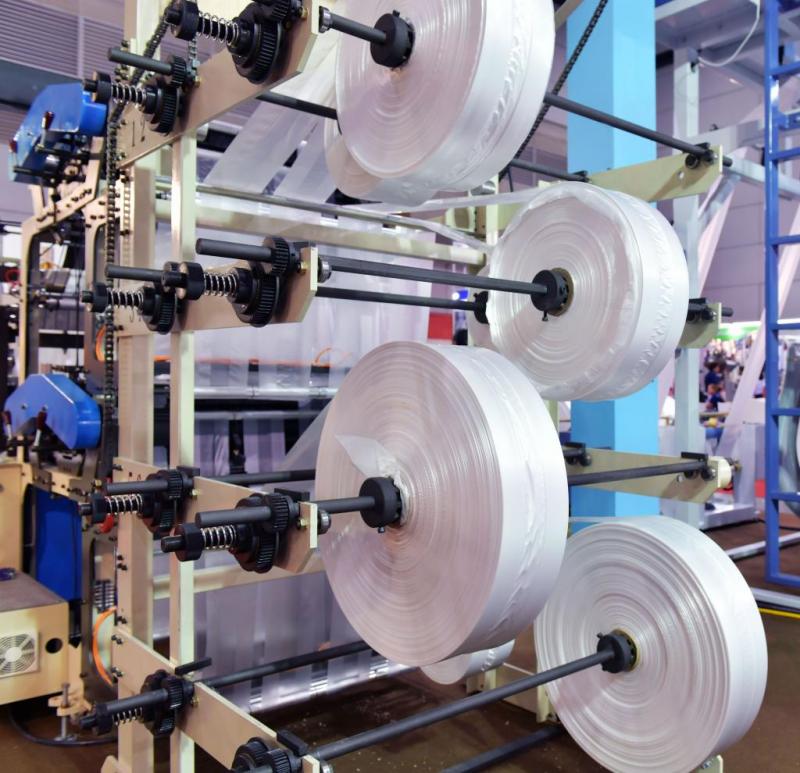 Bobina De Plástico Transparente