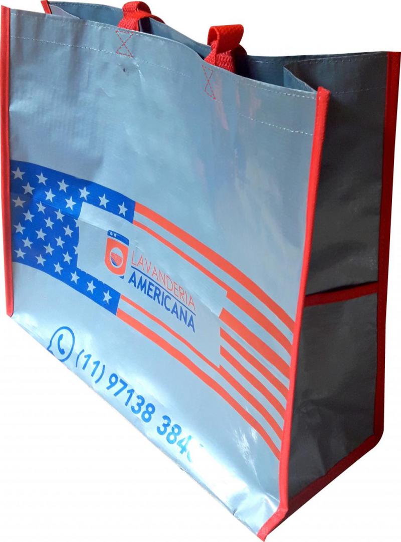 Sacola De Ráfia Personalizada