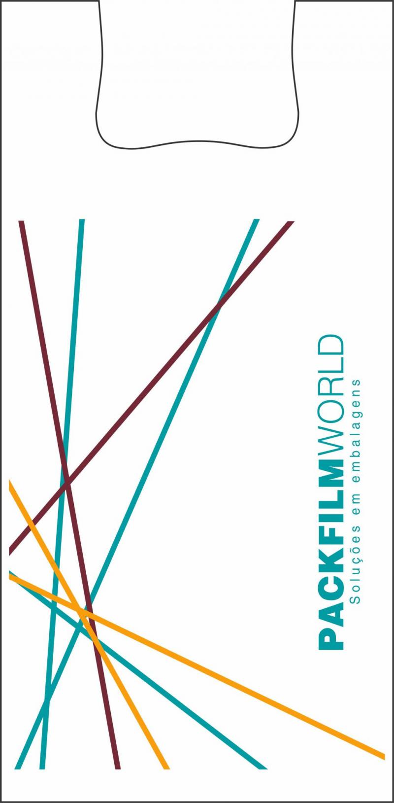 Sacola Plástica Tipo Camiseta