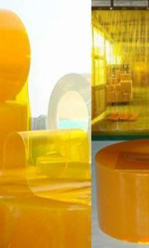 Bobina de PVC para cortina Bobina de PVC para cortina