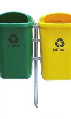 Cestos de lixo reciclável Cestos de lixo reciclável