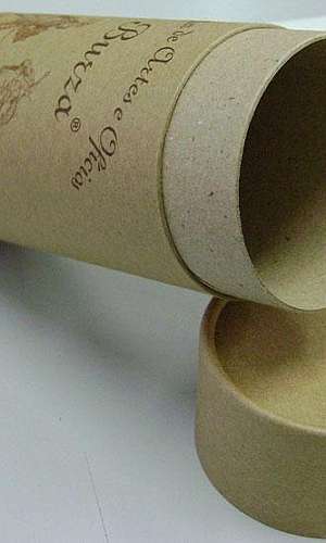 Embalagem de papelão tubo Embalagem de papelão tubo