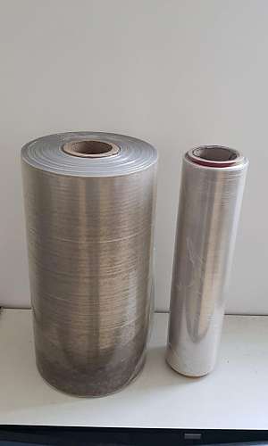Filme stretch reciclado Filme stretch reciclado