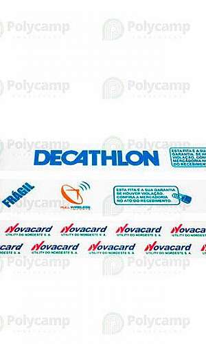 Fita adesiva com impressão  Fita adesiva com impressão