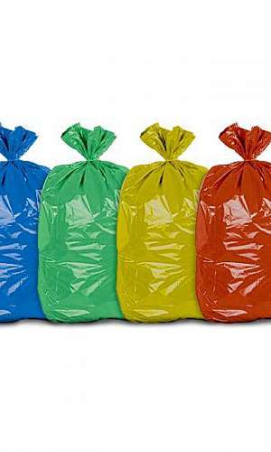 Saco para lixo reciclado Saco para lixo reciclado
