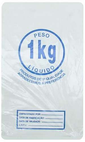 Saco PEBD impresso Saco PEBD impresso