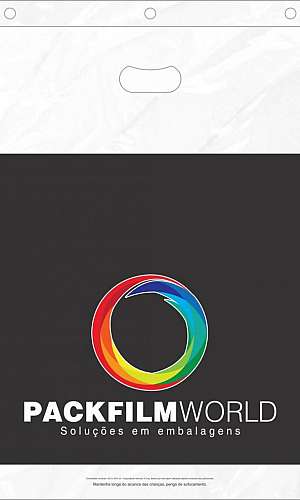 Sacola alça vazada Sacola alça vazada