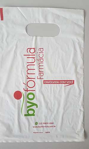 Sacola alça vazada Sacola alça vazada