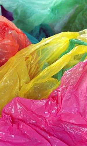 Sacola de plástico reciclado Sacola de plástico reciclado