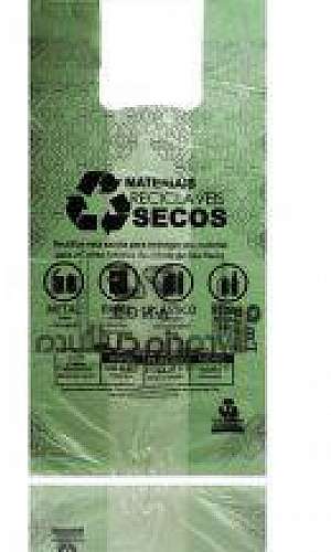 Sacola plástica oxi biodegradável Sacola plástica oxi biodegradável