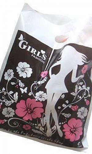 Sacola plástica personalizada Sacola plástica personalizada