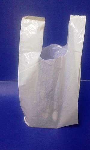 Sacola plástica reciclável Sacola plástica reciclável