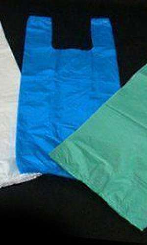 Sacolas plásticas recicladas Sacolas plásticas recicladas